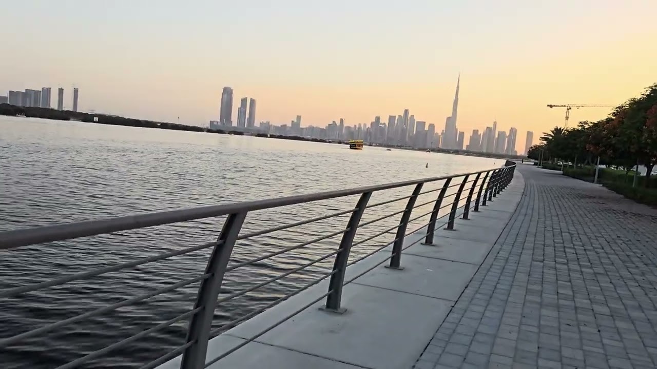Al Jaddaf Walk |  Dubai Walking Tour | 4K HDR | Dubai 2025