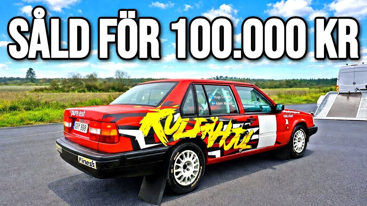 SÄLJER MIN RALLY-VOLVO 940 FÖR 100.000 KR - [VLOGG #810]