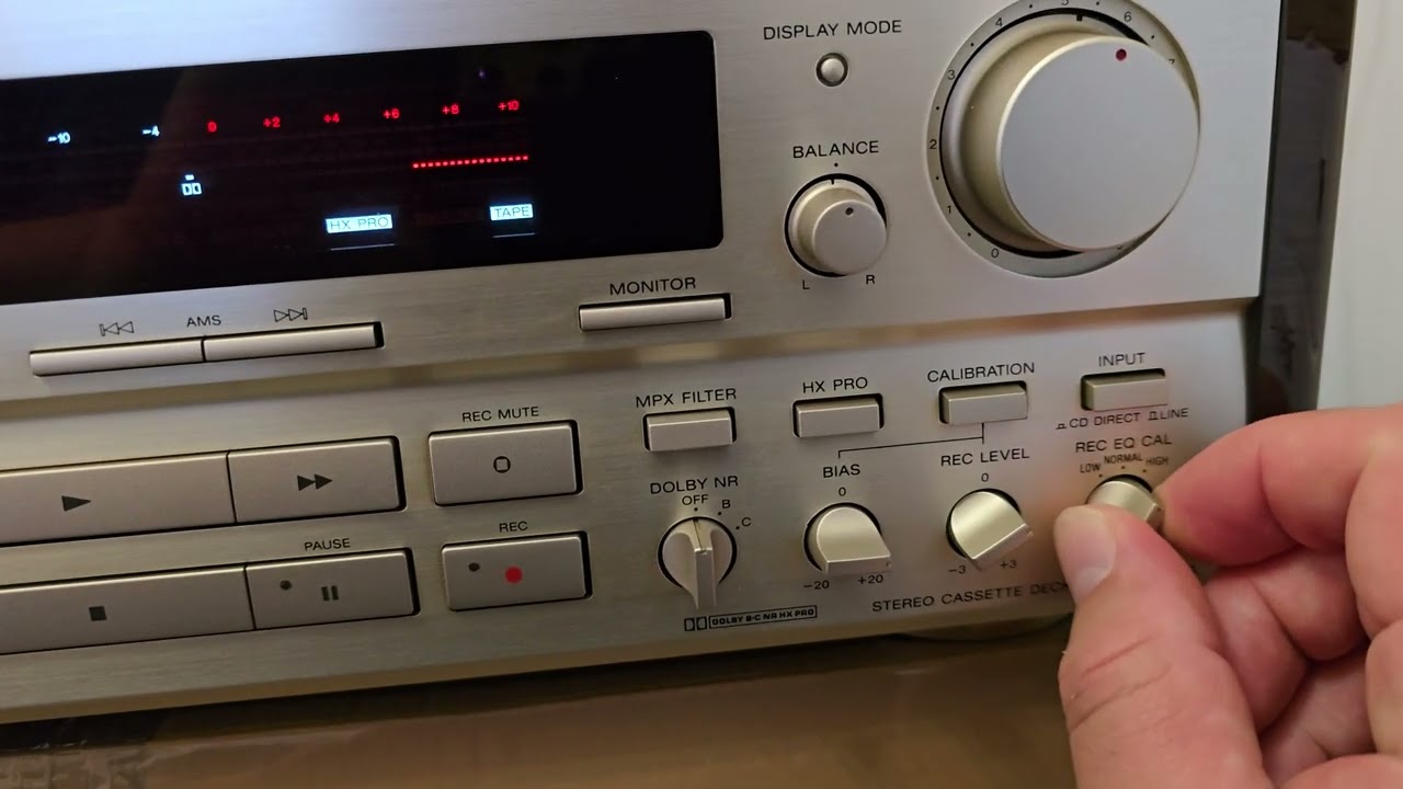 SONY TC-K890ES Первое впечатление