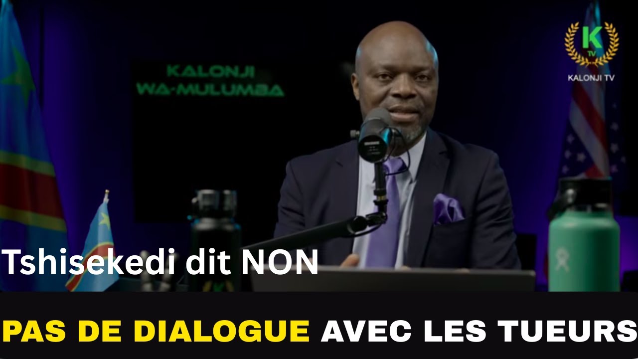 Tshisekedi frappe fort : Oui au dialogue, mais jamais avec ceux qui ont tué nos parents