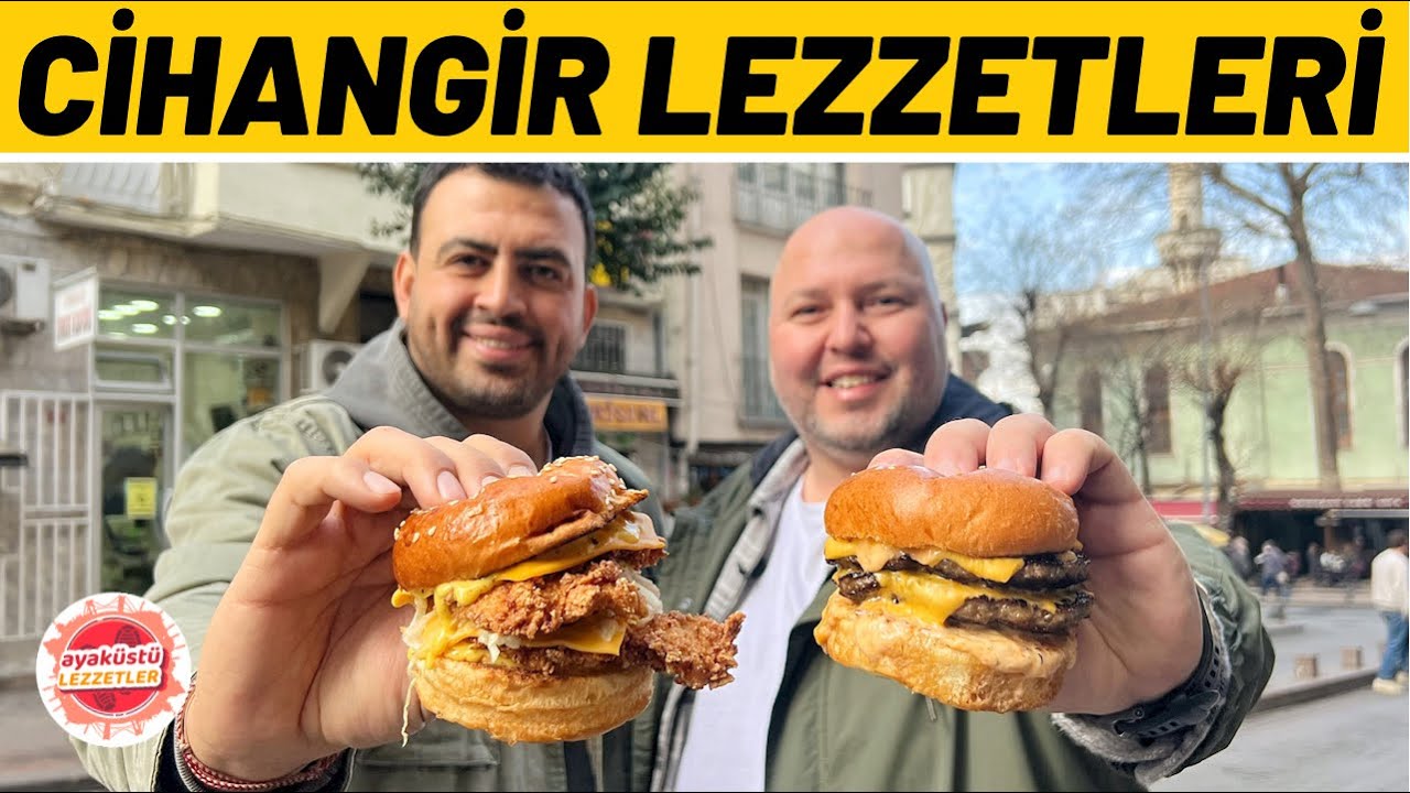 CİHANGİR LEZZETLERİ - (Antalya piyazı, sağlıklı pancake, burger, kokoreç) - Ayaküstü Lezzetler