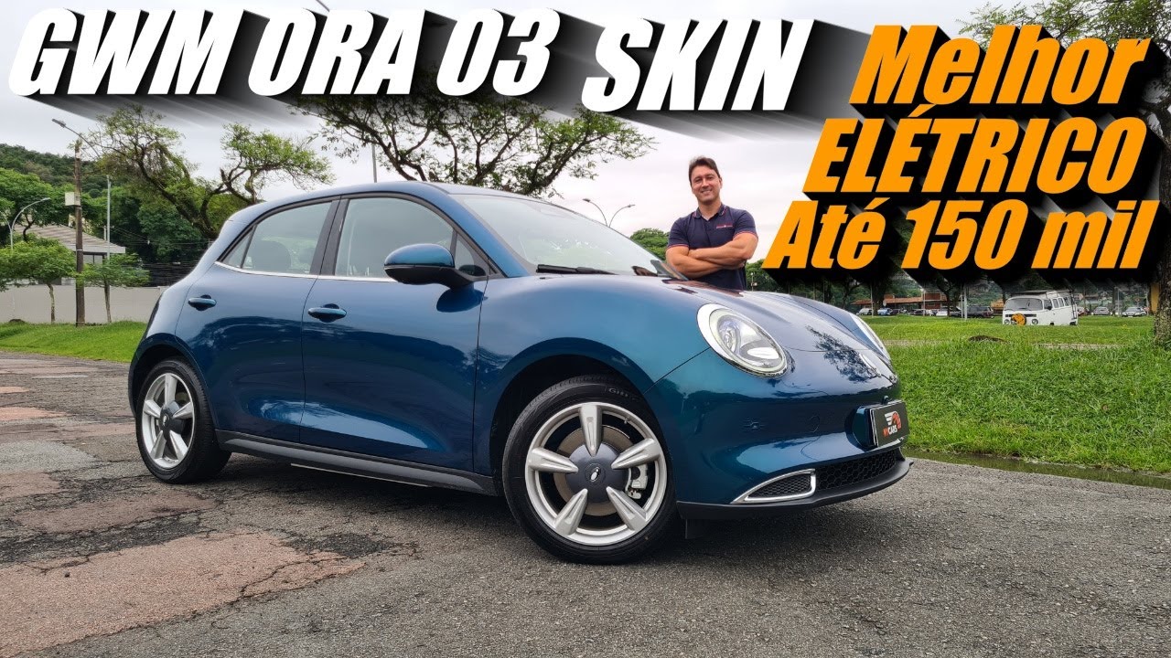 GWM ORA 03 SKIN 2024. Avaliação completa da Versão de Entrada. Melhor que BYD DOLPHIN? Teste prático