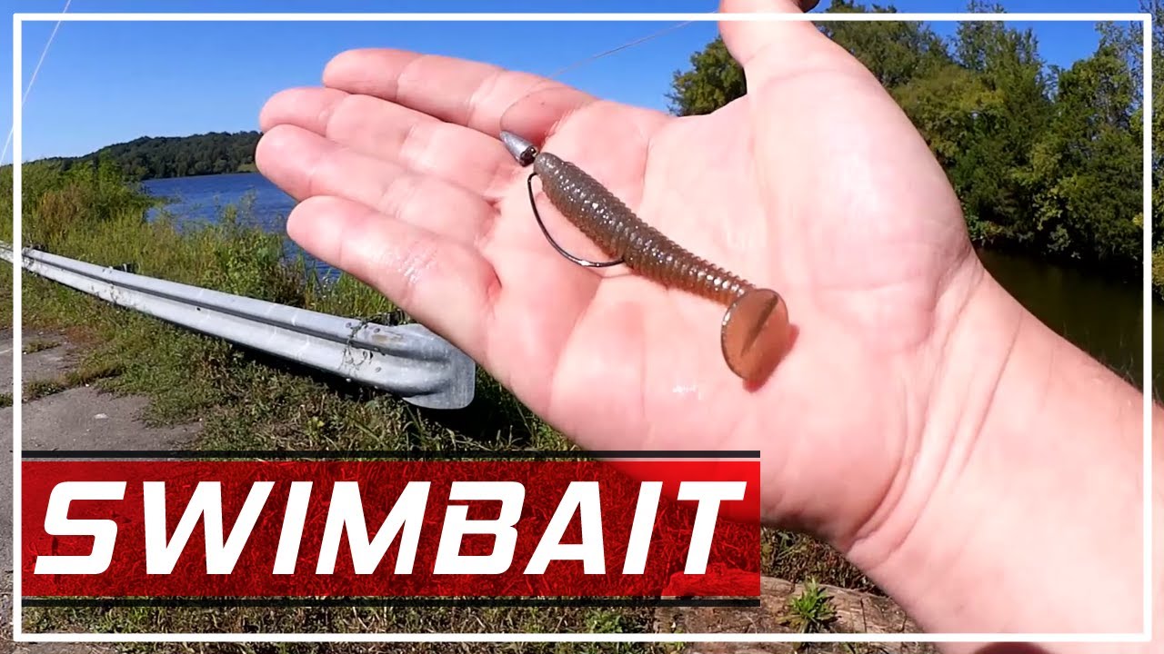 Ловля осеннего окуня с техасской оснасткой Keitech Swimbait (парк Скелетор)