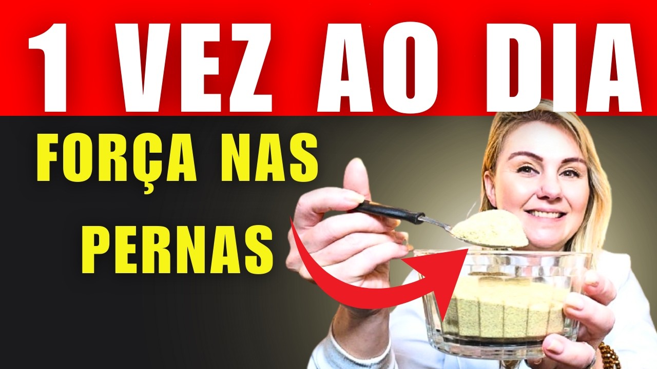 1 Colher por Dia e Suas PERNAS Ganham FORÇA: Essas Sementes Têm Mais Proteína que o Ovo!