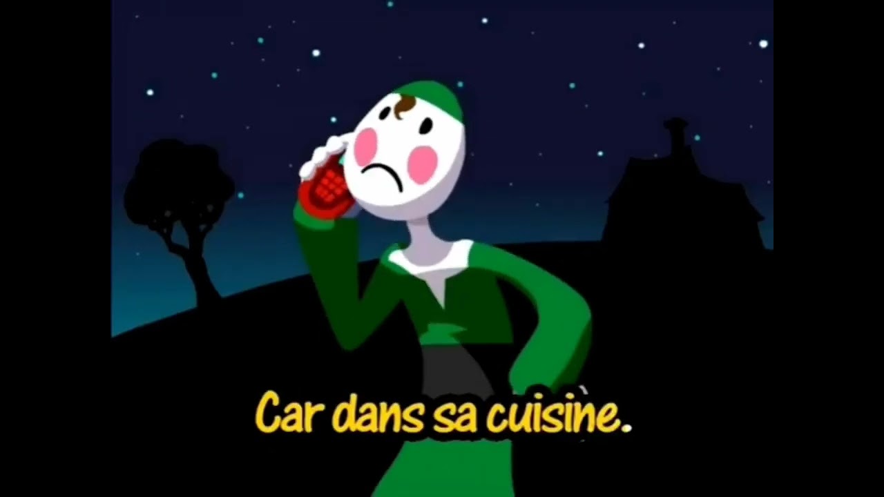 Au clair de la lune karaoké reversed