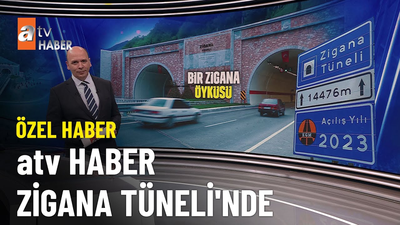 ÖZEL HABER - Gülümseten Zigana tüneli yorumu! - atv Ana Haber 5 Temmuz 2023