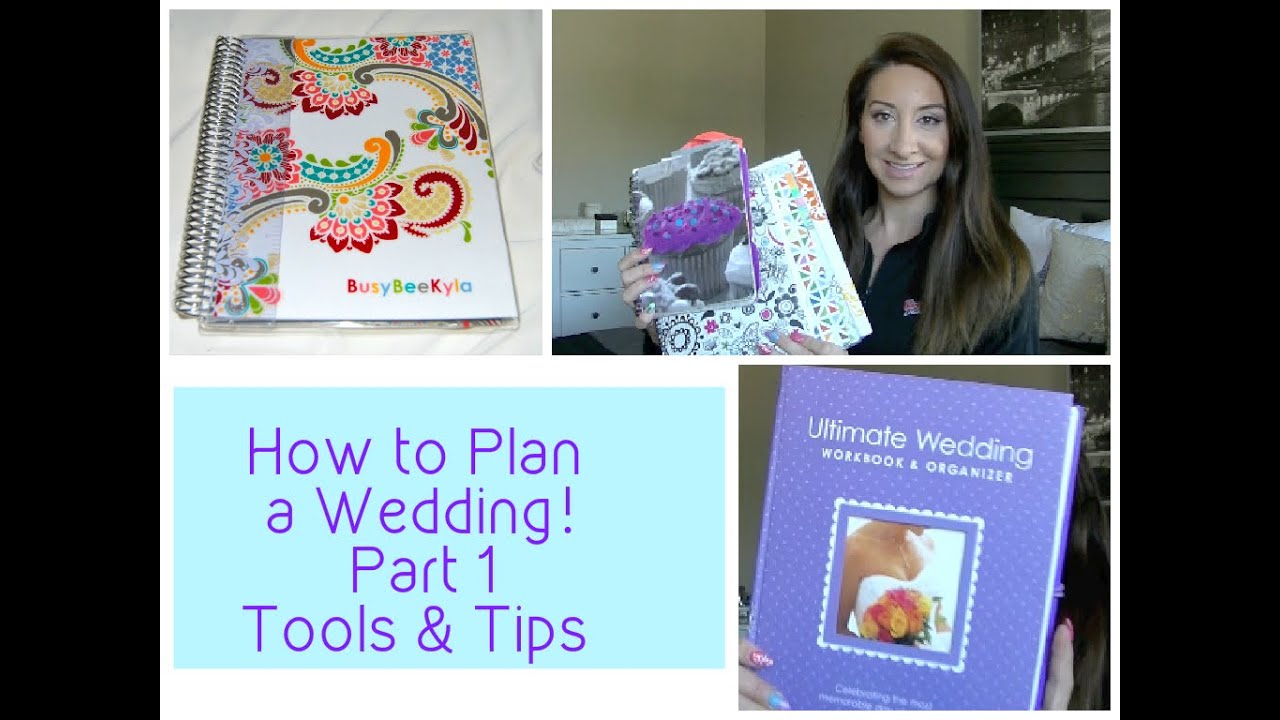 How to Plan a Wedding| DIY Planning Book| Episode 1- Tools & Tips