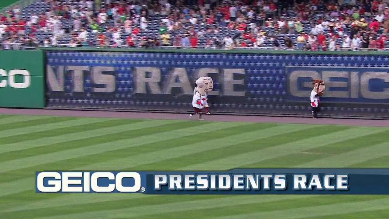 Presidents Race 7/26/09: Teddy Wins on his Bike, Disqualified