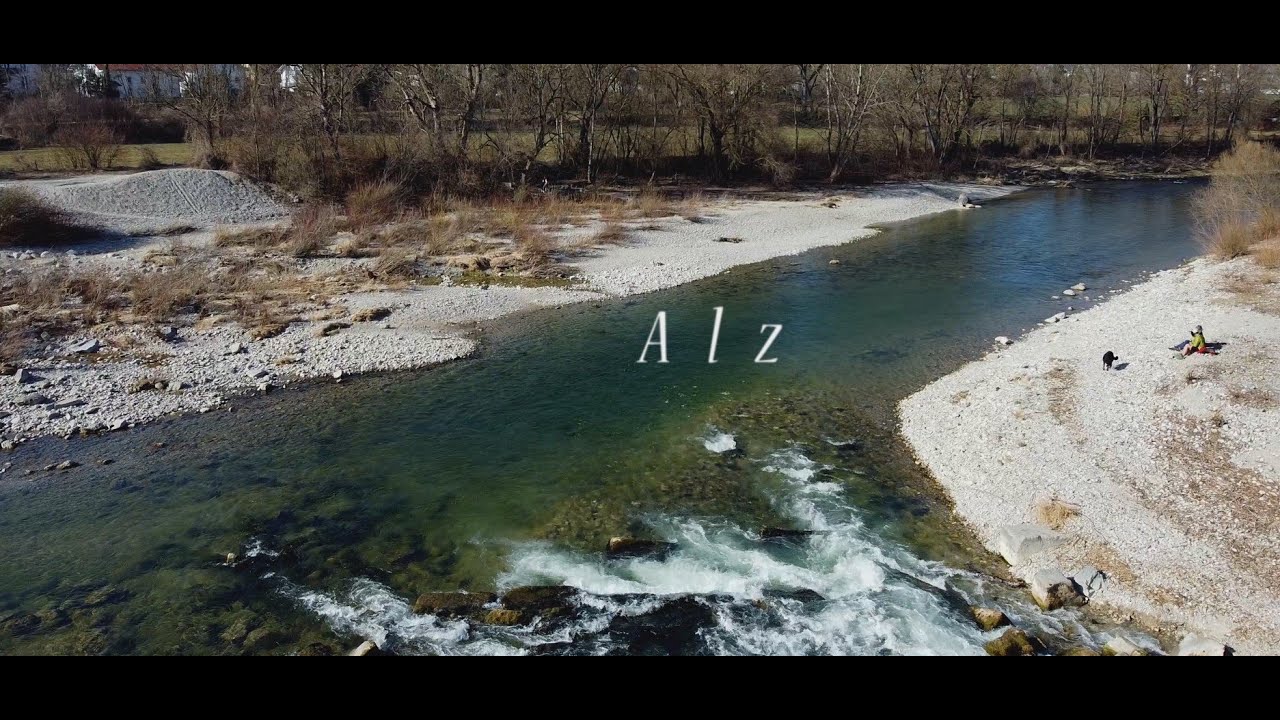 ◘ Dam on the Alz river. Trostberg, Bavaria ◘