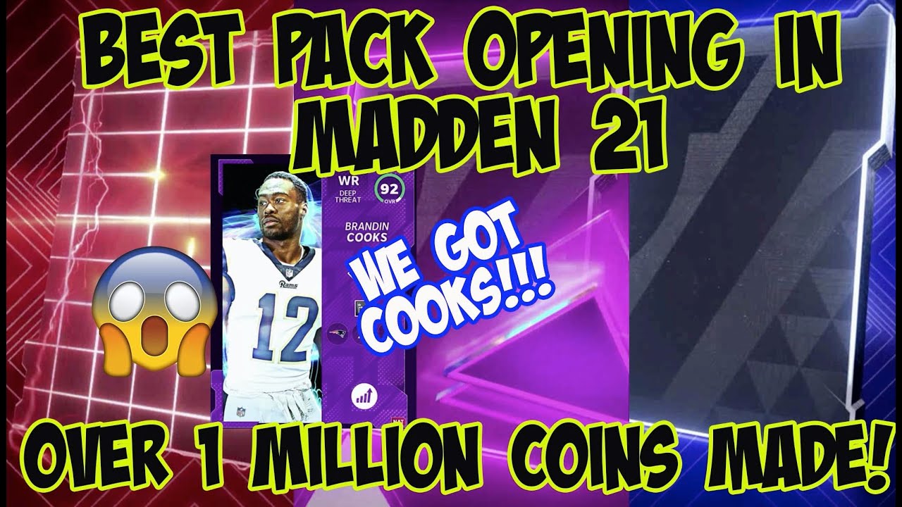 BEST PACK OPENING OF THE YEAR! *OVER 1 MILLION COINS MADE* MADDEN 21 ULTIMATE TEAM ULTIMATE KICKOFF!