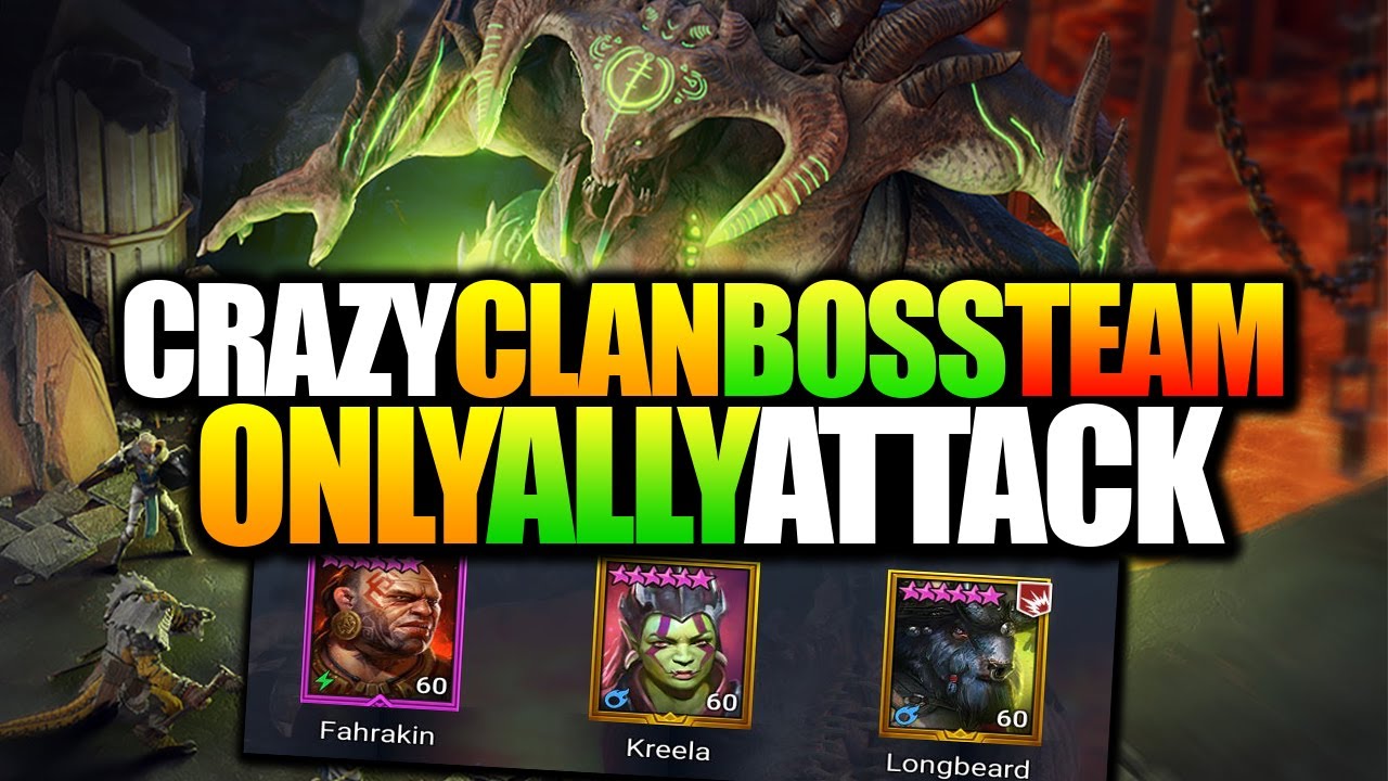 *NEW* CRAZY TEAM! THREE ALLY ATTACK CHAMPIONS IN THE SAME TEAM | CB GUIDE RAID SHADOW LEGENDS