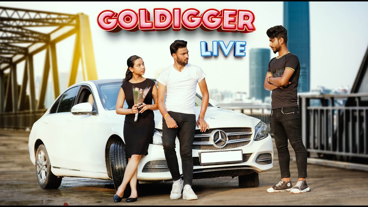 Live Goldigger test | Mercedes car vs True Love | Prank dekho India