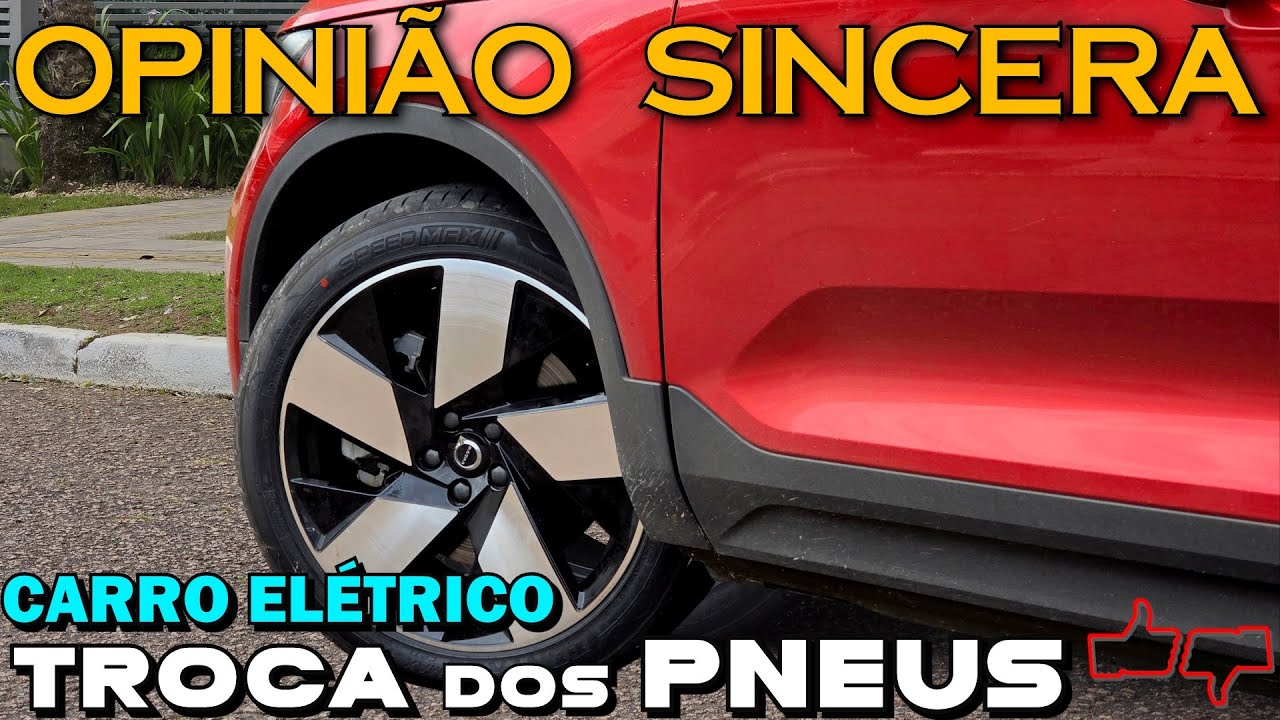 Pneu BOM para Carro EL&Eacute;TRICO? Coloquei SpeedMax no Volvo. Teste, ru&iacute;do, durabilidade e pre&ccedil;o. Vale?
