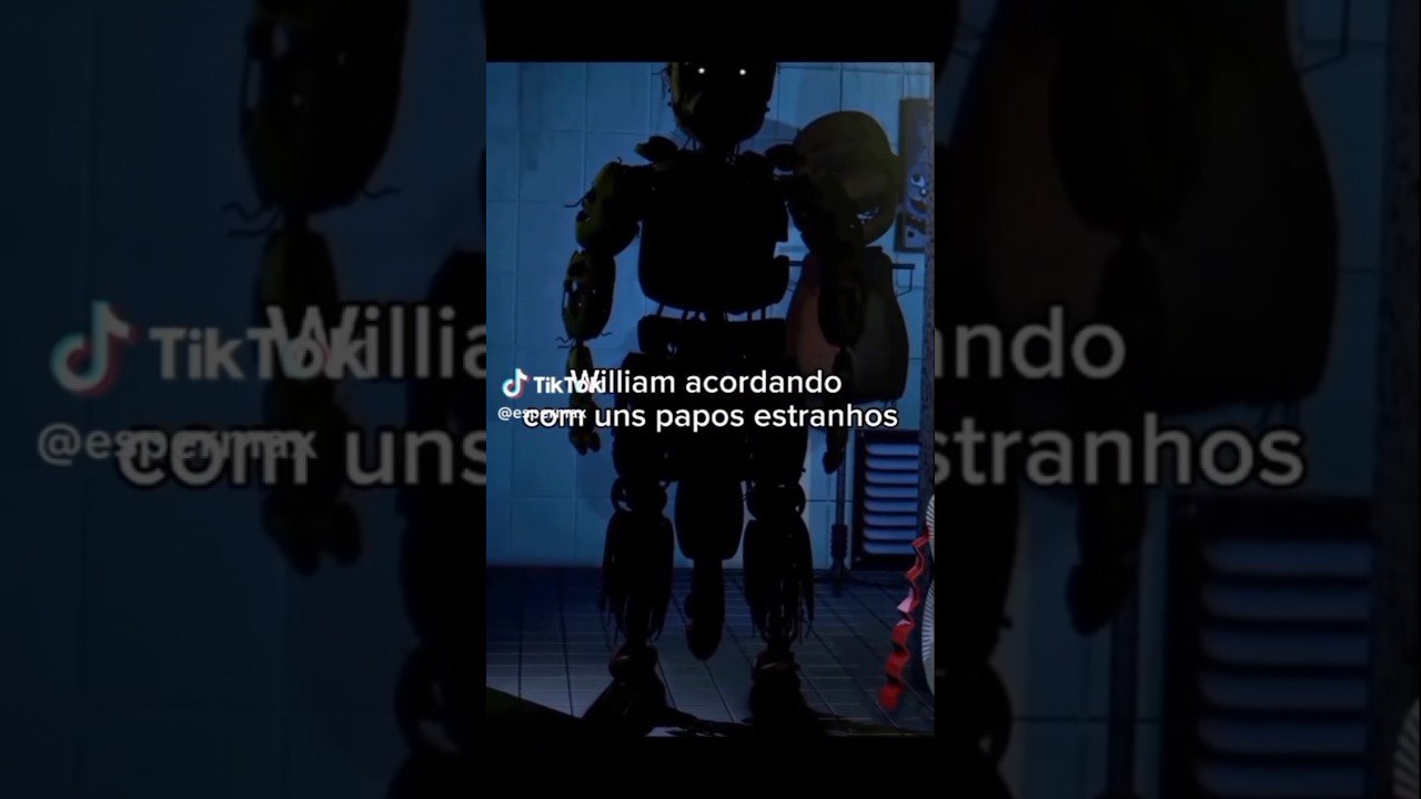 William Afton com seus papo estranho 