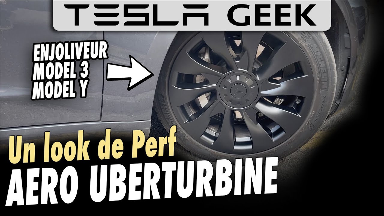 Un LOOK de PERF avec les enjoliveurs YESLAK pour Model 3 & Model Y
