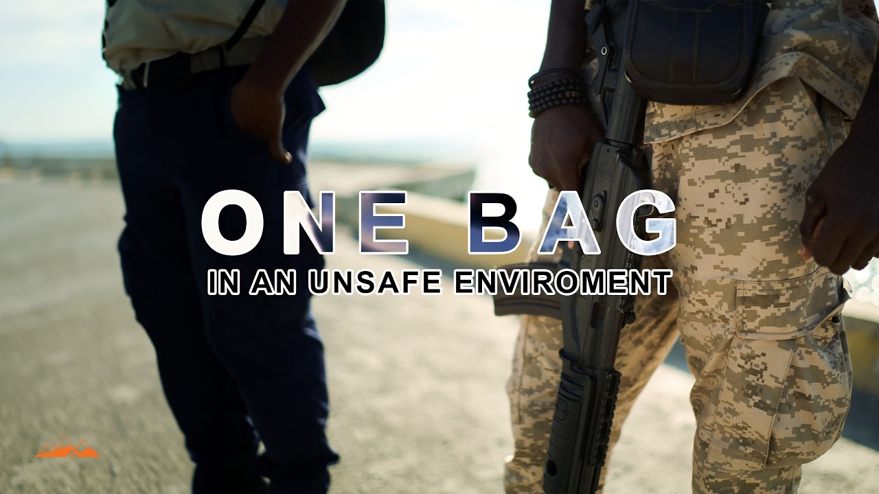 How to Live Out of One Backpack in Hostile Areas