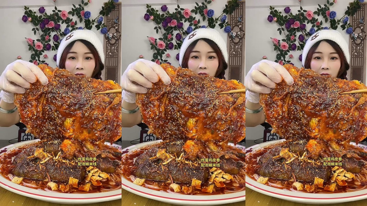【ASMR】【MUKBANG】DELICIOUS DINING PROGRAM | HOMEMADE CHINESE FOOD | 食べる | 吃播 #咀嚼音