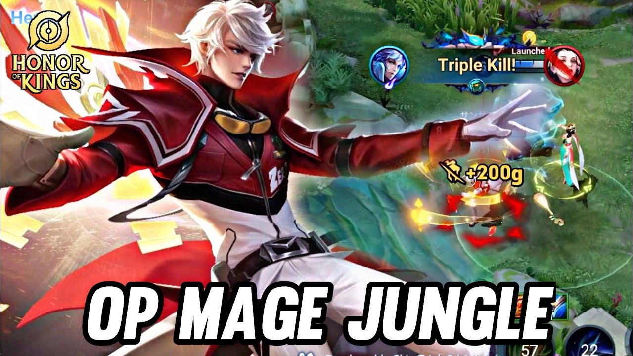 Honor of kings (Kongming) Jungle Mage Op