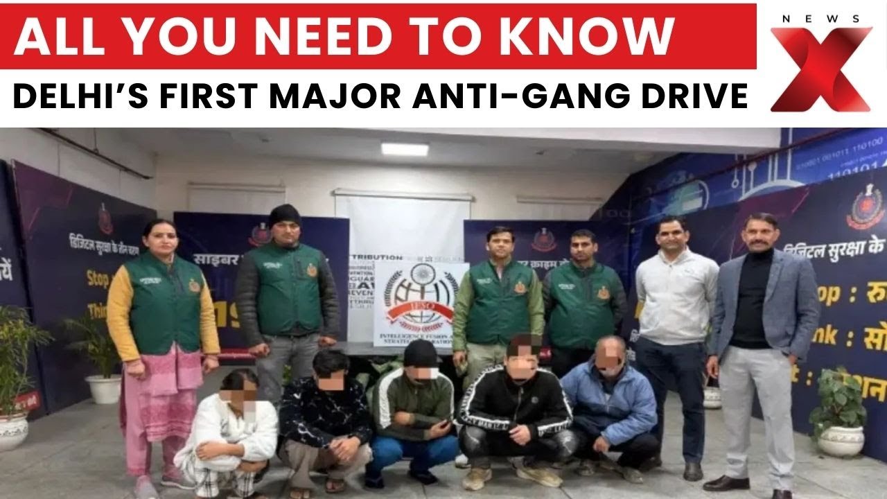 280 Gangsters Held as Delhi Police Launch 'Operation Gang Bust 2026' Crackdown | NewsX