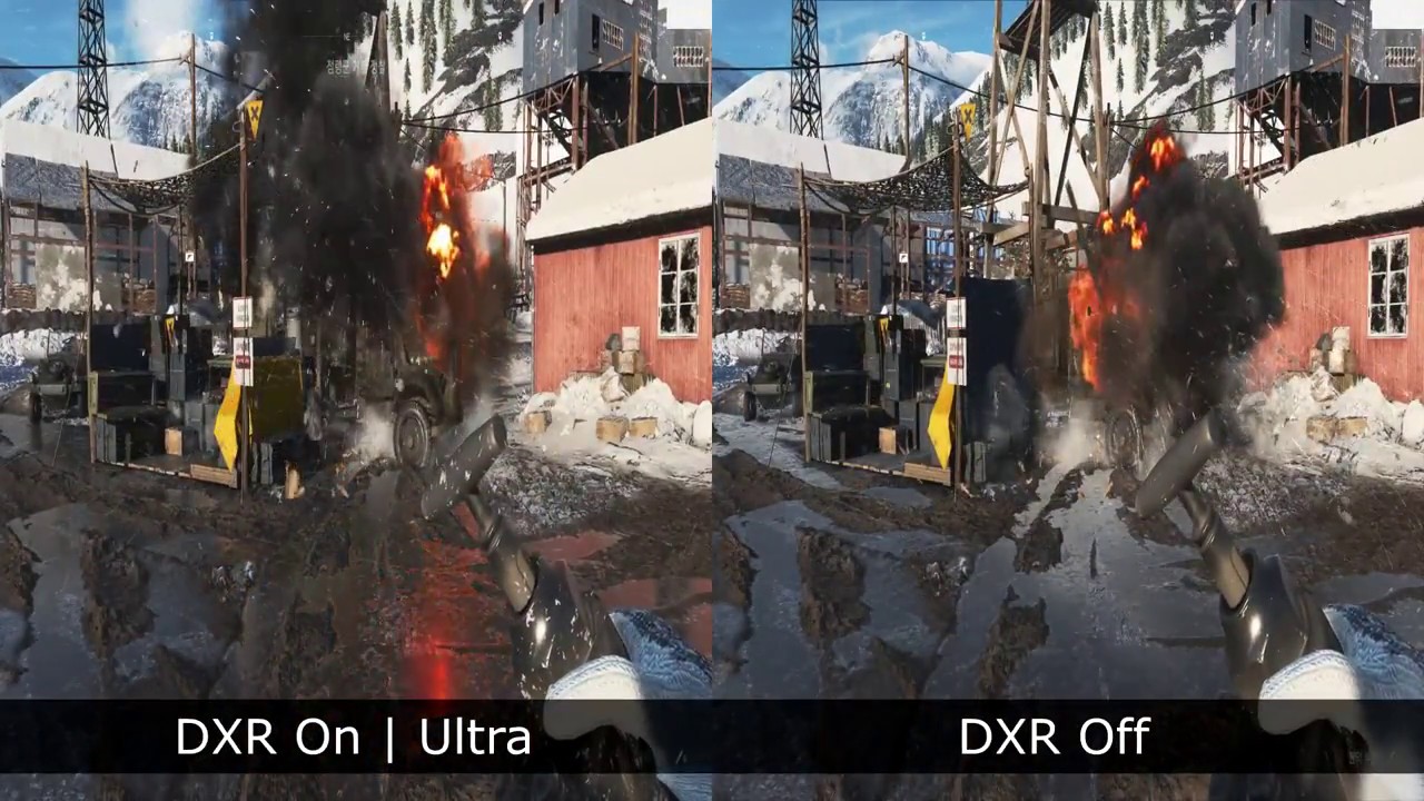 BATTLEFIELD V - DXR RAYTRACING QUALITY | ULTRA, HIGH, MEDIUM, LOW