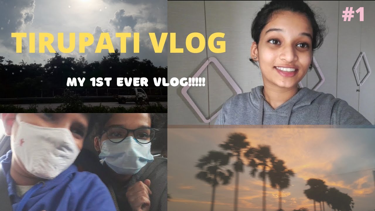 Tirupati vlog #1 | My first ever vlog | Travel vlog | Hyd to Ongole |Shalini reddy |