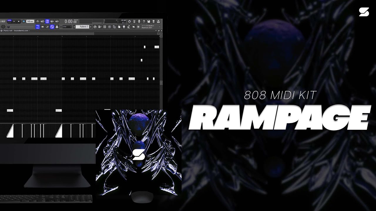[FREE] Hypertrap 808 MIDI Kit - RAMPAGE (TRIPPIE REDD, YEAT, PLAYBOI CARTI, KEN CARSON)