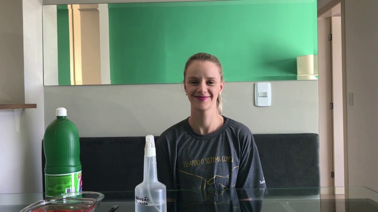 Como fazer solu&ccedil;&atilde;o clorada para higienizar os alimentos e a casa | Sesc Sa&uacute;de