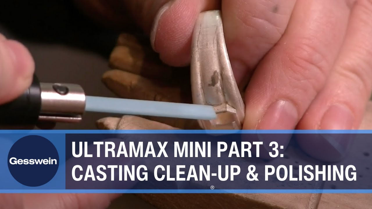 Ultramax Mini: Tips for Jewelry Casting Clean-up & Polishing Prong Settings - Part 3!