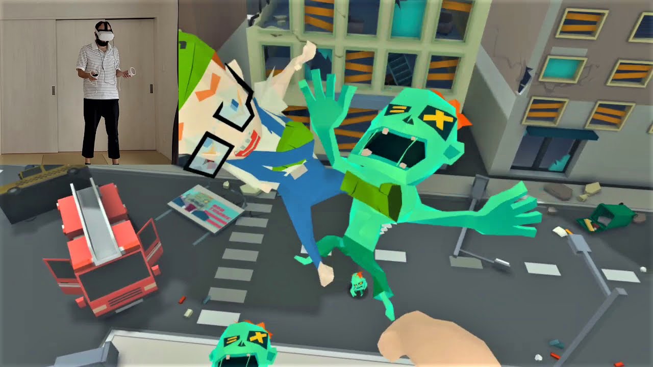 Throw Anything | Oculus Quest 2 Review | Thrown to the zombies!