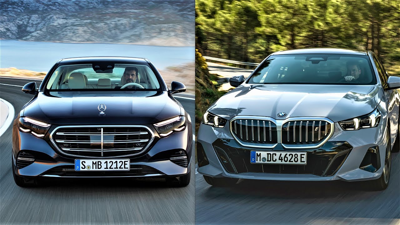New Bmw 5 Series 2024 vs New Mercedes E Class 2024 - INTERIOR Comparison