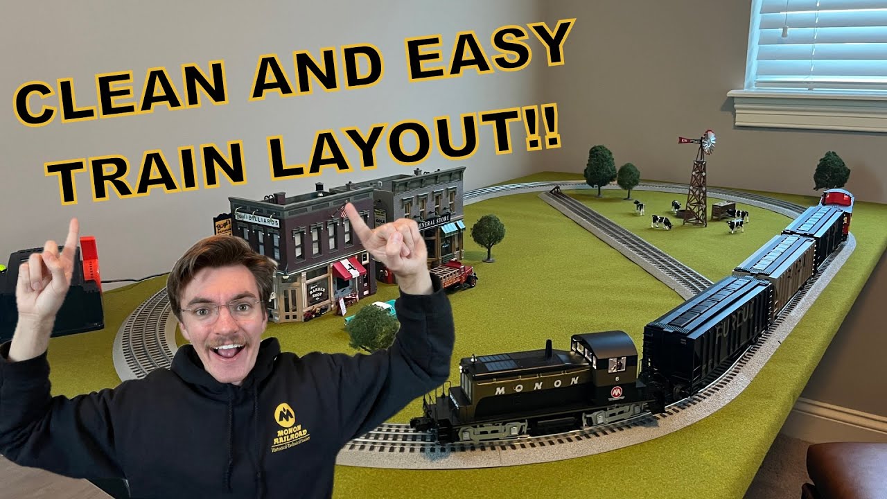 Build a Simple Small Lionel Train Layout!