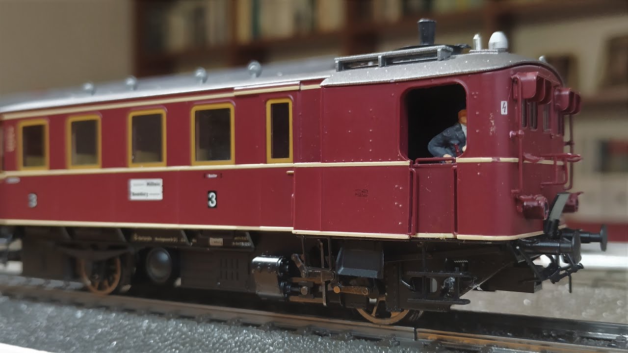 Trix 22033 DB CidT 8 Kittel Dampftriebwagen mit ESU Loksound 5 micro