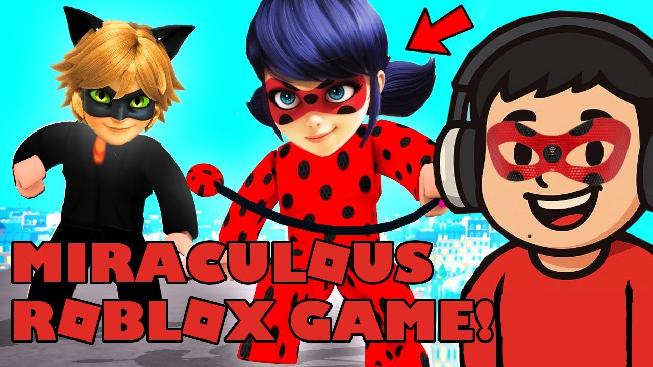 Miraculous Ladybug and Cat Noir... In ROBLOX!!