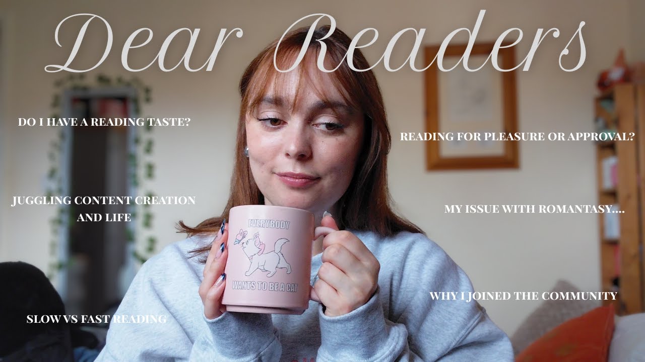 💌 dear readers // a letter to the book community