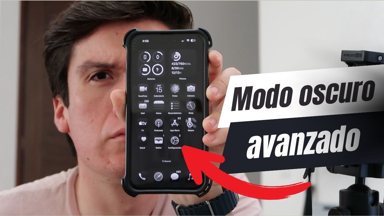 ACTIVA el MODO OSCURO AVANZADO en tu IPHONE
