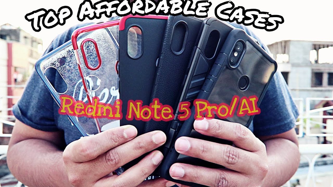 Top Affordable Cases For Redmi Note 5 Pro/ Note 5 AI || Viral Kabir