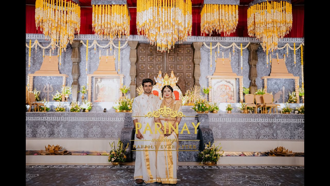 Madurai Meenakshi Temple Theme Wedding | Uday Palace Kowdiar Trivandrum , Décor by Parinay Weddings