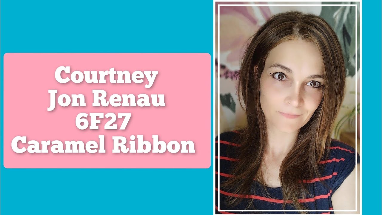 Courtney Wig / Jon Renau / Caramel Ribbon 6F27 / Wig Review 🤩 #wig #hair #wigreview #brunette