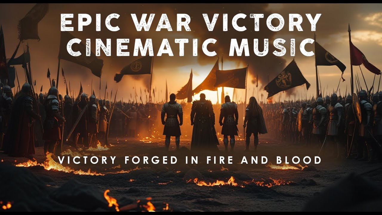 Epic War Victory Cinematic Music - Victory Forged in Fire and Blood | No Copyright