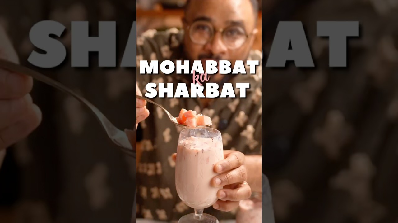Make This Refreshing Mohabbat ka Sharbat for Ramadan #easyrecipes #shorts #iftar #watermelon #drink