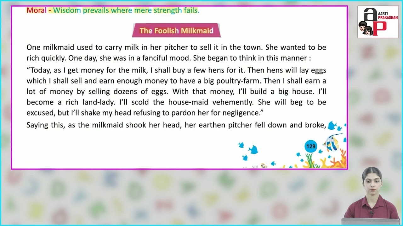 Ch 29 | Aarti Prakashan | Grammar | Class 6 | Story Writing | For children