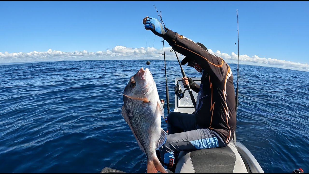 Jetski Fishing Gold Coast 36 Fathom Reef for Snapper Ep38