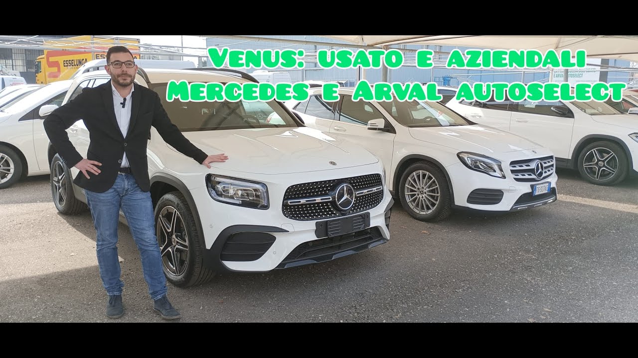 Venus : usato e aziendali Mercedes e Arval Autoselect