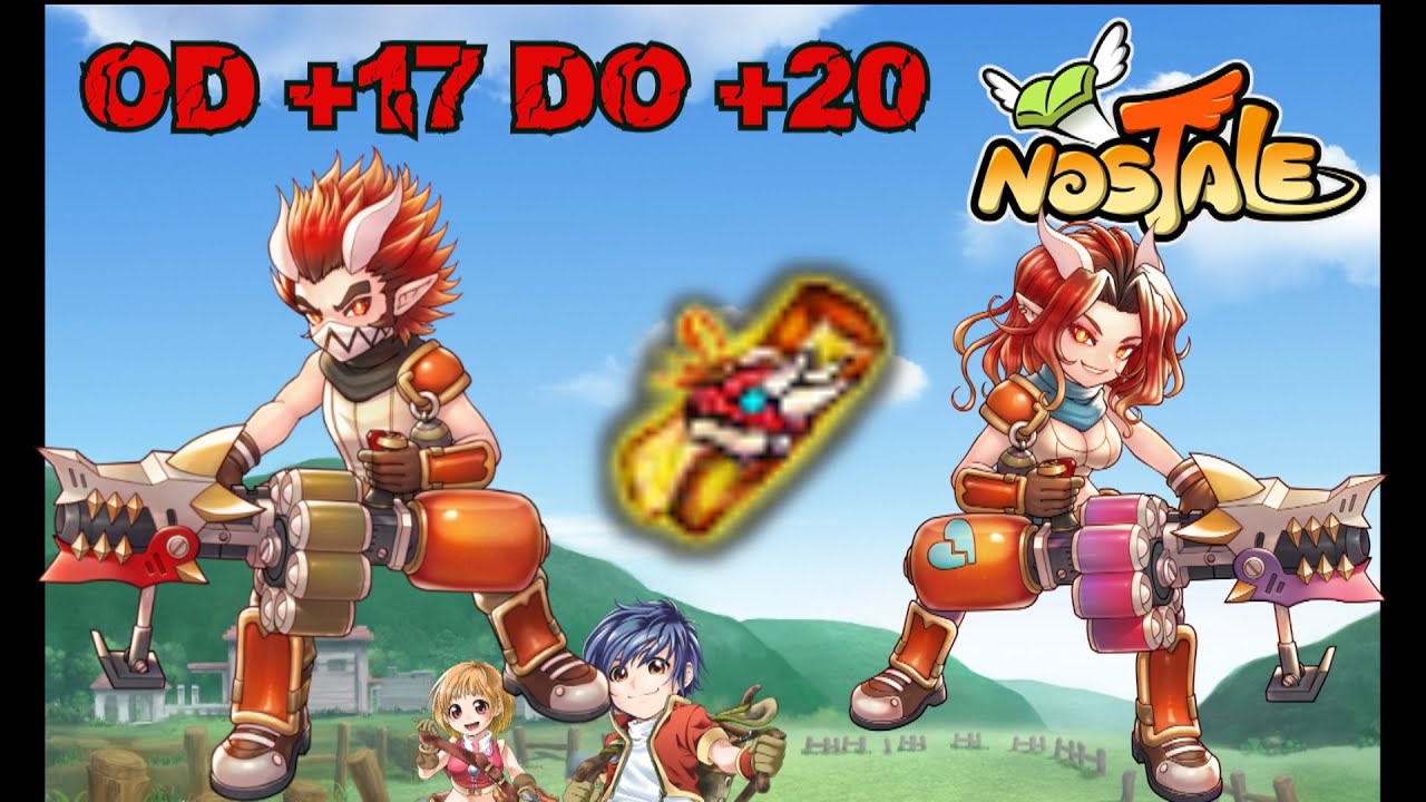 Nostale: Up blastera do +20