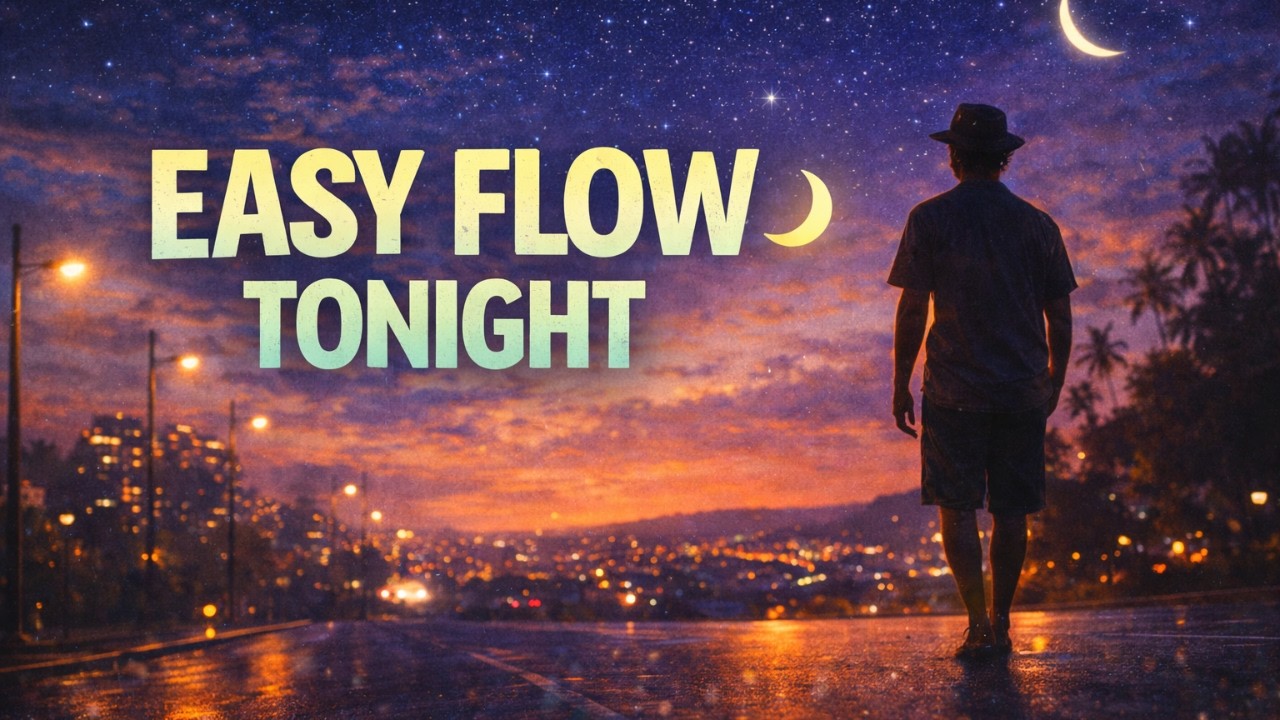 Easy Flow Tonight – Chill Night Reggae Vibes 🌙