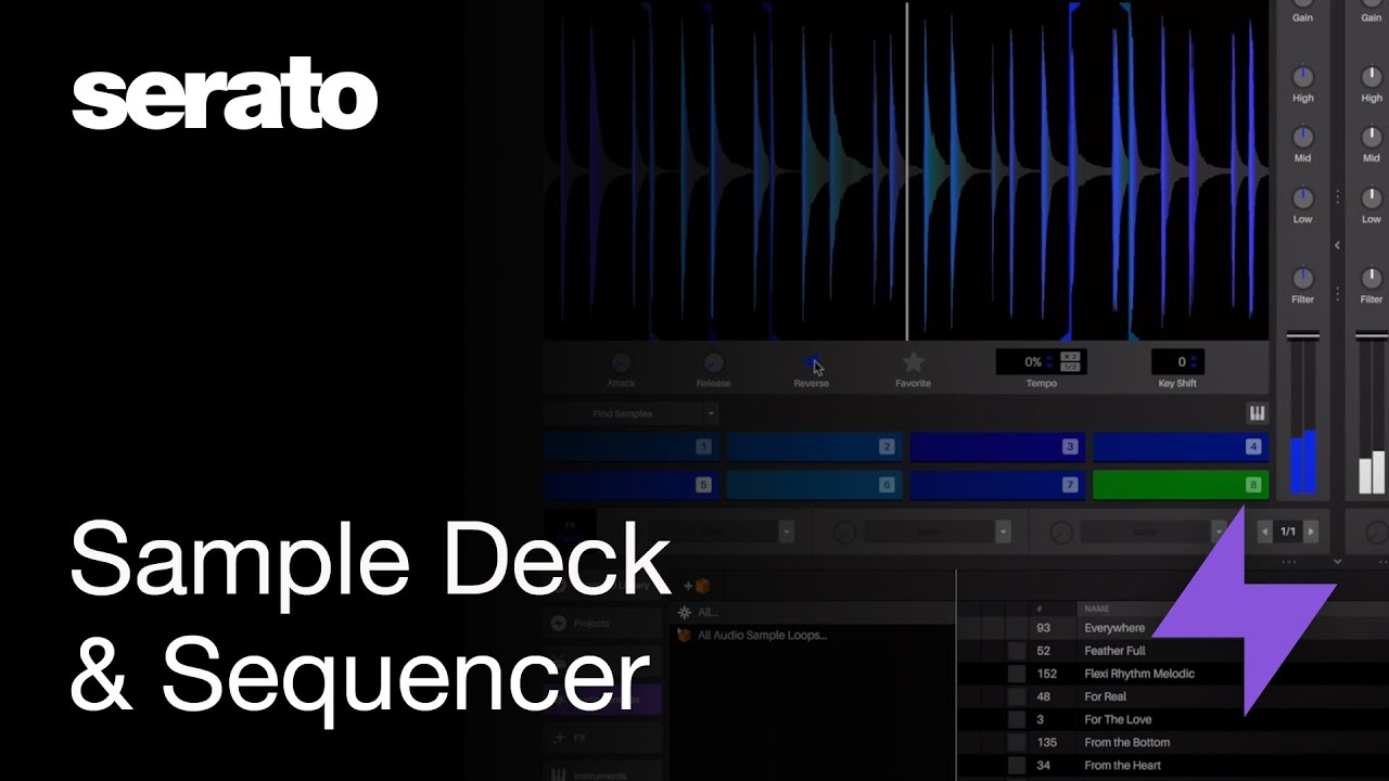 Sample Deck and Sequencer Basics in Serato Studio