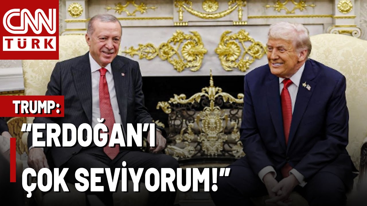 SON DAKİKA🚨Trump'tan Erdoğan'a Övgü! 