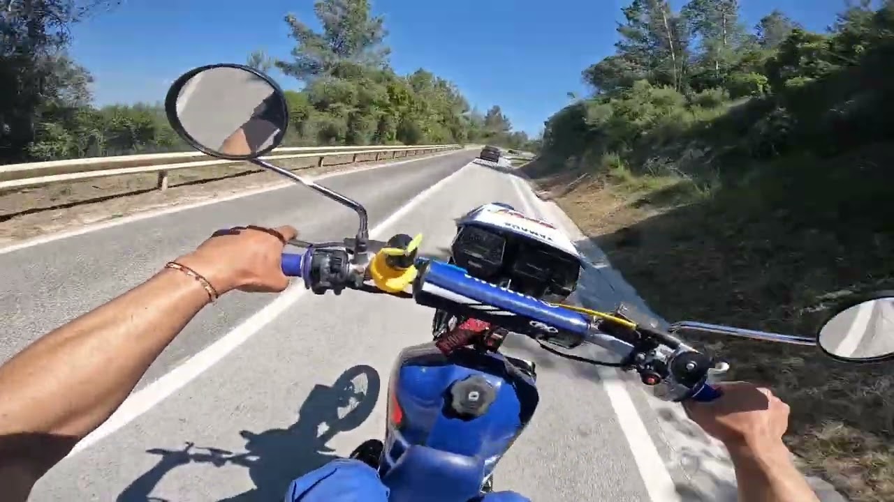 Voltinha de DTLC (preciso realmente de afinar a mota) 😅