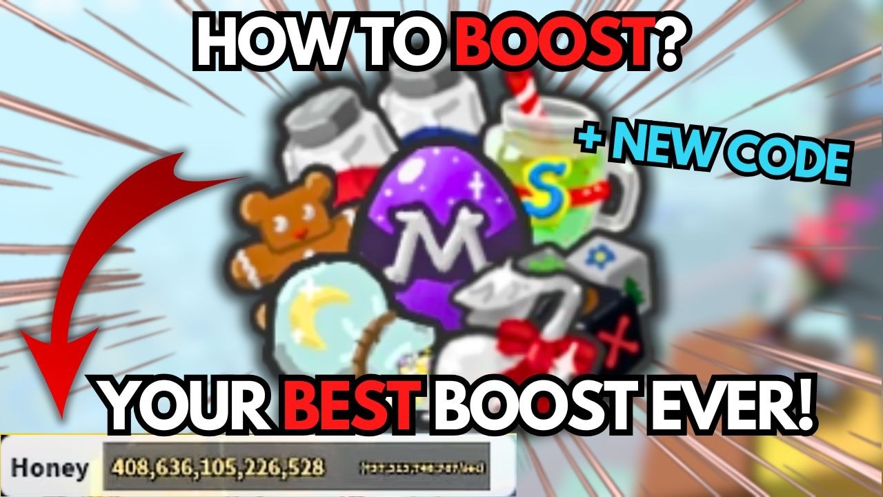 INSANE HONEY BOOST STRATEGY(+ NEW CODE!) BEE SWARM SIMULATOR