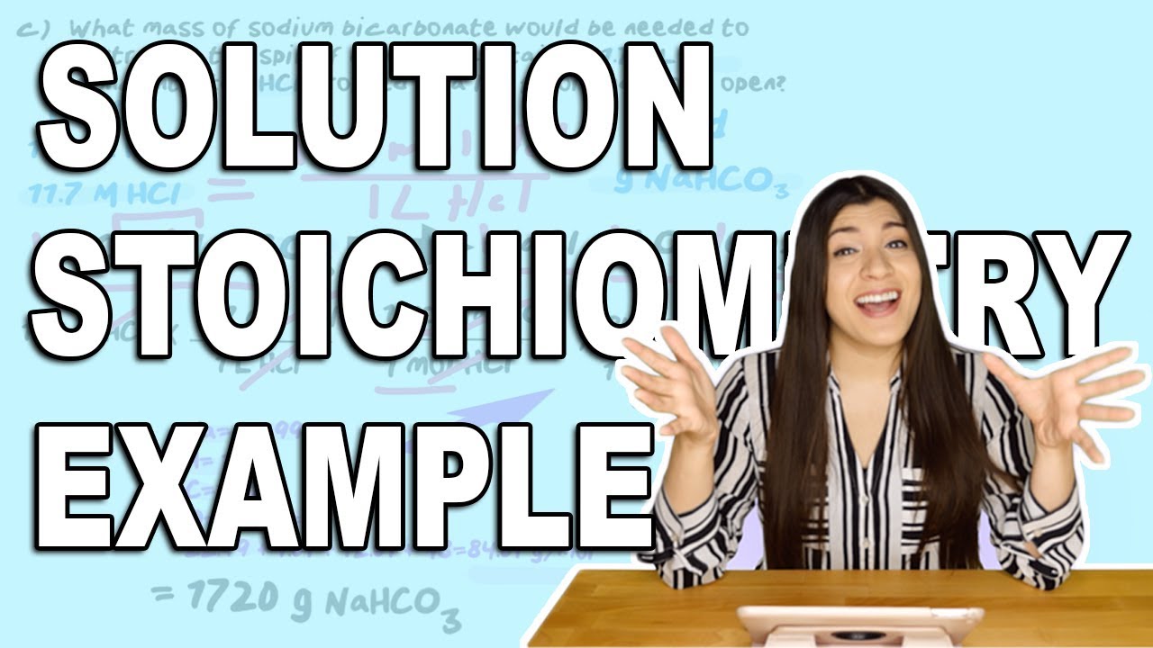 Molarity, Solution Stoichiometry and Dilution Problem